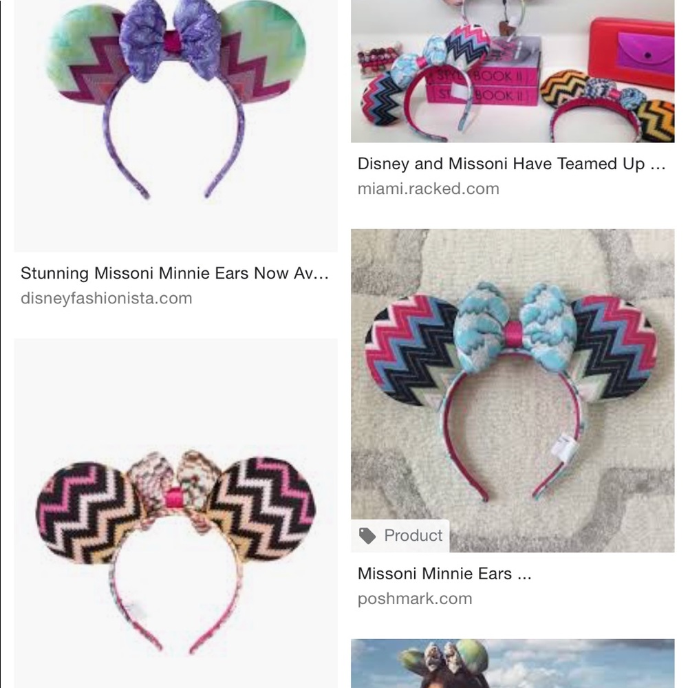 COPY - Missoni mouse ear